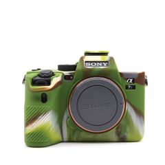 Andoer (Sony A7SIII A7 SIII) İçin Koruyucu Silikon Kılıf (Kırmızı)