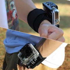 Sanger GP128 Aksiyon Kamera 360 Derece Dönebilen Bileklik