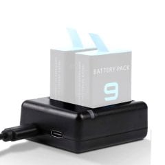 Sanger GO214 Gopro Hero 9 10 11 İkili Batarya Şarj Aleti