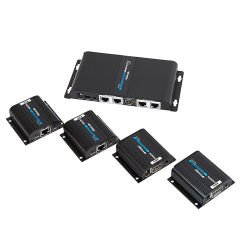 S-Link Swapp SW-HDEX450 50m HDMI Uzatıcı (Extender) + 4 Kanal Çoklayıcı (Splitter)